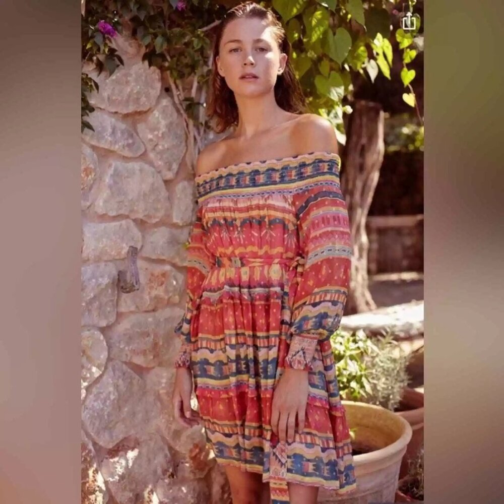 Chufy Mancora Strapless Mini Dress Medium